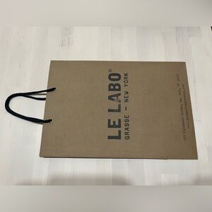 Le Labo Large Brown Shopping Bag